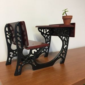 Vintage American Girl Doll Wrought Iron Desk